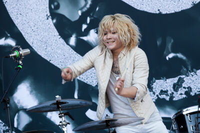 Crossfaith @ Hellfest 2014, picture 16, photographed by Dorien Goetschalckx - FrontView Magazine