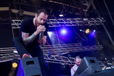 Doyle Airence @ Hellfest 2014, picture 2, photographed by Dorien Goetschalckx - FrontView Magazine