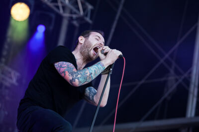 Doyle Airence @ Hellfest 2014, picture 4, photographed by Dorien Goetschalckx - FrontView Magazine