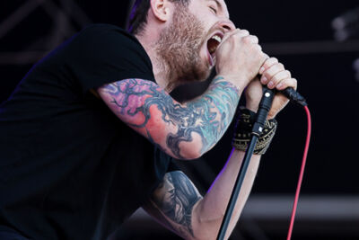 Doyle Airence @ Hellfest 2014, picture 7, photographed by Dorien Goetschalckx - FrontView Magazine