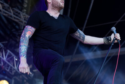 Doyle Airence @ Hellfest 2014, picture 9, photographed by Dorien Goetschalckx - FrontView Magazine
