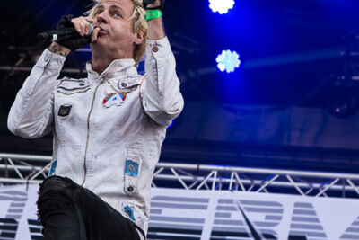 Powerman 5000 @ Hellfest 2014, foto 5, foto's door Dorien Goetschalckx - FrontView Magazine