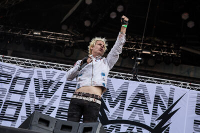 Powerman 5000 @ Hellfest 2014, foto 10, foto's door Dorien Goetschalckx - FrontView Magazine