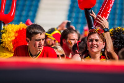 Love the samba - Belgie - Rusland @ Ghelamco arena Gent, picture 14, photographed by sven dullaert,   - FrontView Magazine