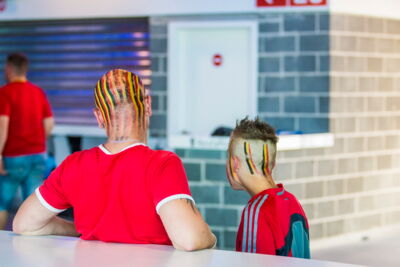 Love the samba - Belgie - Rusland @ Ghelamco arena Gent, picture 29, photographed by sven dullaert,   - FrontView Magazine