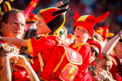 Love the samba - Belgie - Rusland @ Ghelamco arena Gent, picture 43, photographed by sven dullaert,   - FrontView Magazine