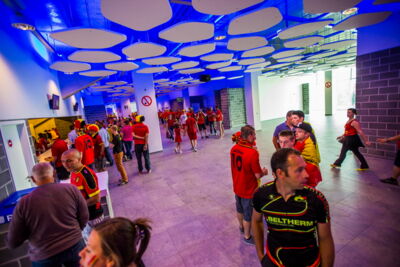 Love the samba - Belgie - Rusland @ Ghelamco arena Gent, picture 57, photographed by sven dullaert,   - FrontView Magazine