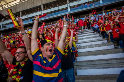 Love the samba - Belgie - Rusland @ Ghelamco arena Gent, picture 59, photographed by sven dullaert,   - FrontView Magazine