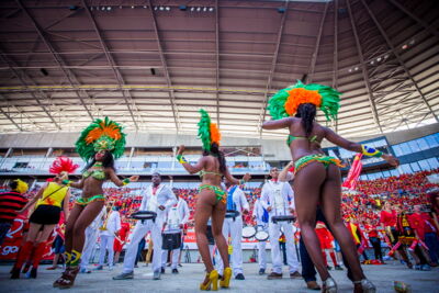 Love the samba - Belgie - Rusland @ Ghelamco arena Gent, picture 64, photographed by sven dullaert,   - FrontView Magazine