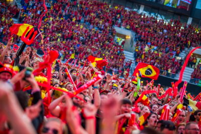 Love the samba - Belgie - Rusland @ Ghelamco arena Gent, picture 68, photographed by sven dullaert,   - FrontView Magazine