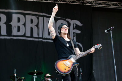 Alter Bridge @ Hellfest 2014, picture 1, photographed by Dorien Goetschalckx - FrontView Magazine