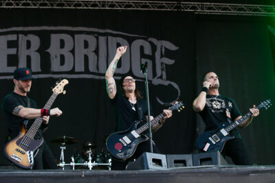 Alter Bridge @ Hellfest 2014, picture 22, photographed by Dorien Goetschalckx - FrontView Magazine