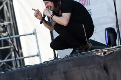 Alter Bridge @ Hellfest 2014, picture 24, photographed by Dorien Goetschalckx - FrontView Magazine