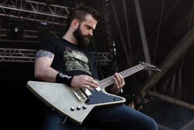 Annihilator @ Hellfest 2014, foto 8, foto's door Dorien Goetschalckx - FrontView Magazine