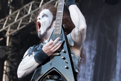 Powerwolf @ Hellfest 2014, picture 9, photographed by Dorien Goetschalckx - FrontView Magazine