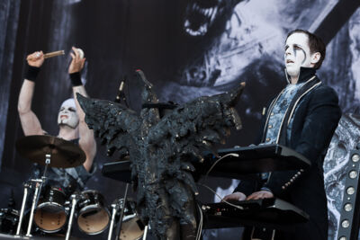 Powerwolf @ Hellfest 2014, picture 11, photographed by Dorien Goetschalckx - FrontView Magazine