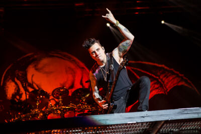 Avenged Sevenfold @ Hellfest 2014, picture 10, photographed by Dorien Goetschalckx - FrontView Magazine