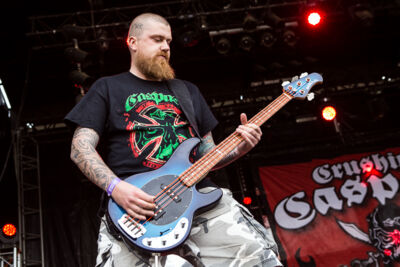 Crushing Caspars @ Hellfest 2014, picture 2, photographed by Dorien Goetschalckx - FrontView Magazine