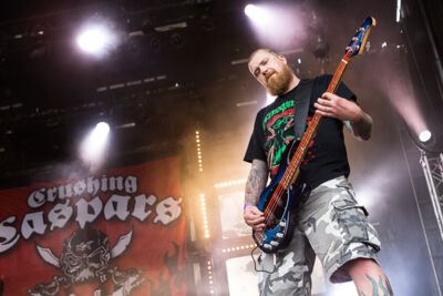 Crushing Caspars @ Hellfest 2014, picture 4, photographed by Dorien Goetschalckx - FrontView Magazine