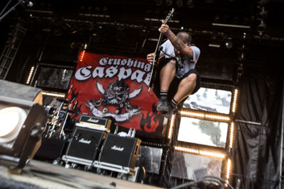 Crushing Caspars @ Hellfest 2014, picture 6, photographed by Dorien Goetschalckx - FrontView Magazine