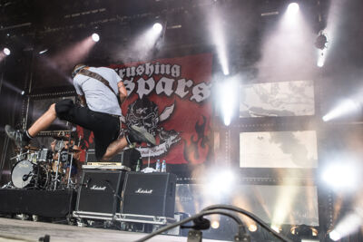 Crushing Caspars @ Hellfest 2014, picture 11, photographed by Dorien Goetschalckx - FrontView Magazine