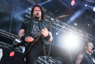 Trivium @ Hellfest 2014, picture 2, photographed by Dorien Goetschalckx - FrontView Magazine