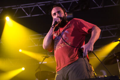 Clutch @ Hellfest 2014, foto 1, foto's door Dorien Goetschalckx - FrontView Magazine