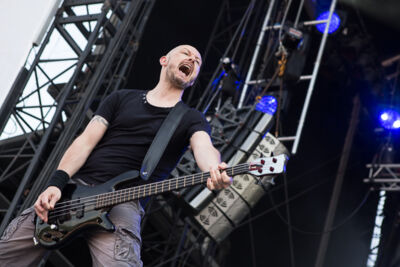 Therapy? @ Hellfest 2014, foto 1, foto's door Dorien Goetschalckx - FrontView Magazine
