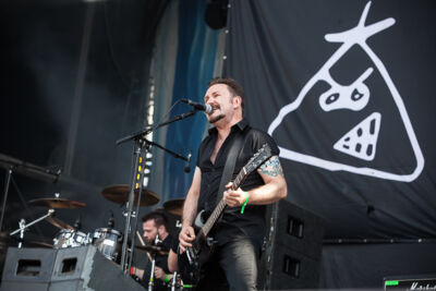 Therapy? @ Hellfest 2014, foto 11, foto's door Dorien Goetschalckx - FrontView Magazine
