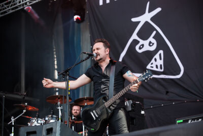 Therapy? @ Hellfest 2014, foto 14, foto's door Dorien Goetschalckx - FrontView Magazine