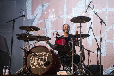 Walls of Jericho @ Hellfest 2014, picture 1, photographed by Dorien Goetschalckx - FrontView Magazine