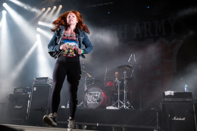 Walls of Jericho @ Hellfest 2014, picture 4, photographed by Dorien Goetschalckx - FrontView Magazine