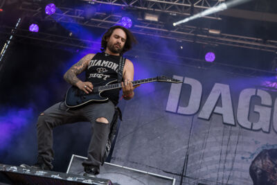 Dagoba @ Hellfest 2014, foto 2, foto's door Dorien Goetschalckx - FrontView Magazine