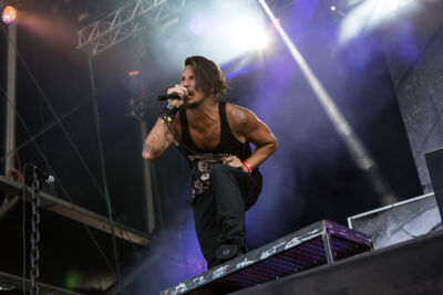 Dagoba @ Hellfest 2014, foto 10, foto's door Dorien Goetschalckx - FrontView Magazine