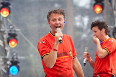 De Romeo's & Sam Gooris @ pennenzakkenrock 2014, foto 5, foto's door Carine Wouters - FrontView Magazine
