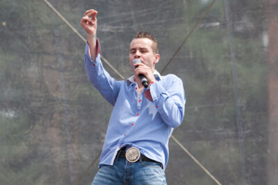 De Romeo's & Sam Gooris @ pennenzakkenrock 2014, foto 25, foto's door Carine Wouters - FrontView Magazine