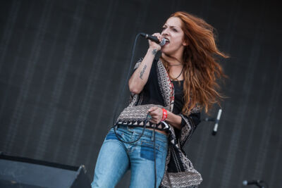 Lez Zeppelin @ Hellfest 2014, picture 9, photographed by Dorien Goetschalckx - FrontView Magazine