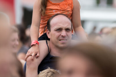 Sfeer, Randanimatie & Publieksfoto's @ Popeiland 2014, foto 8, foto's door Guy Danneels - FrontView Magazine