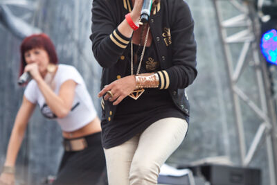 Slongs Dievanongs @ pennenzakkenrock 2014, foto 9, foto's door Carine Wouters - FrontView Magazine