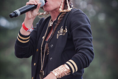 Slongs Dievanongs @ pennenzakkenrock 2014, foto 10, foto's door Carine Wouters - FrontView Magazine