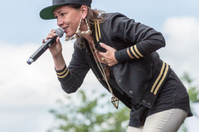 Slongs Dievanongs @ Popeiland 2014, picture 11, photographed by Guy Danneels - FrontView Magazine