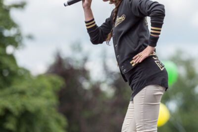 Slongs Dievanongs @ Popeiland 2014, picture 15, photographed by Guy Danneels - FrontView Magazine