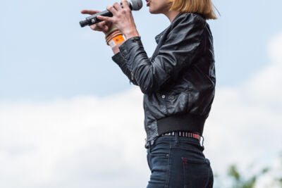Slongs Dievanongs @ Popeiland 2014, picture 21, photographed by Guy Danneels - FrontView Magazine