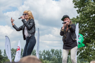 Slongs Dievanongs @ Popeiland 2014, picture 26, photographed by Guy Danneels - FrontView Magazine