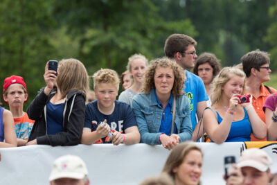 Urbanus en de Fanfaar @ Popeiland 2014, picture 1, photographed by Guy Danneels - FrontView Magazine