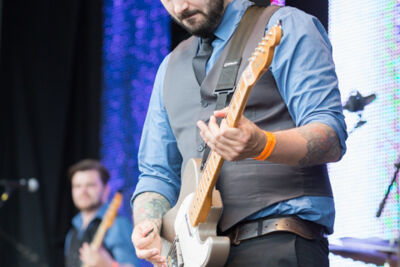 Urbanus en de Fanfaar @ Popeiland 2014, picture 21, photographed by Guy Danneels - FrontView Magazine