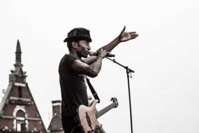 Keziah Jones @ Couleur Café, picture 16, photographed by Tristan Herftijd - FrontView Magazine
