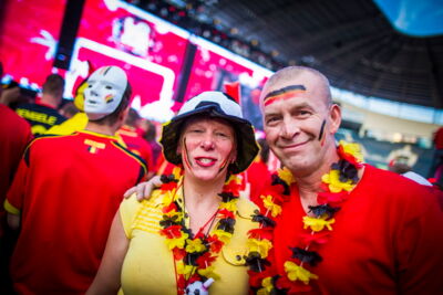 Love the samba - België - Zuid Korea @ Ghelamco arena Gent, picture 4, photographed by sven dullaert - FrontView Magazine