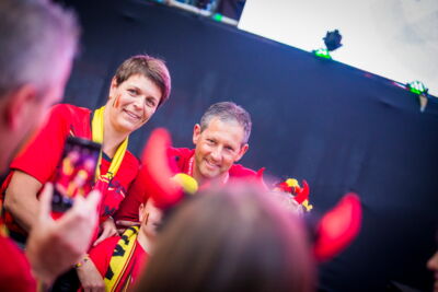 Love the samba - België - Zuid Korea @ Ghelamco arena Gent, picture 8, photographed by sven dullaert - FrontView Magazine