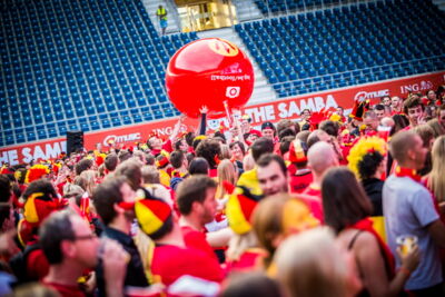 Love the samba - België - Zuid Korea @ Ghelamco arena Gent, picture 11, photographed by sven dullaert - FrontView Magazine